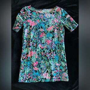 Lilly Pulitzer Mini Marlowe Dress ~ Let’s Get Wild ~ Sz S (4-5)